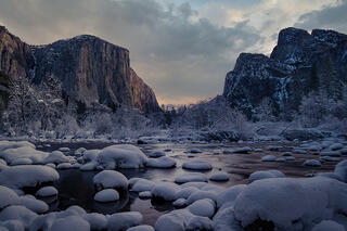 Valley View Winter Sunrise