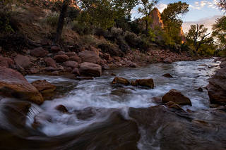 Virgin River Sunset