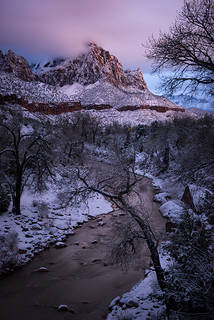 Virgin River Pre Dawn Winter