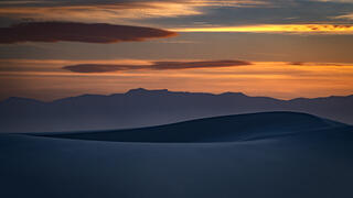 White Sands Sunset 1