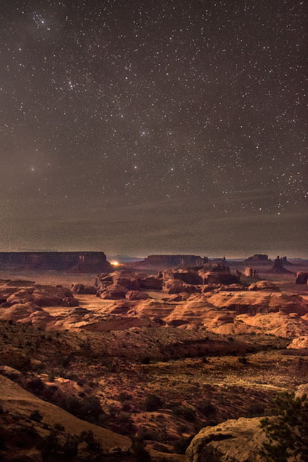 monument valley, southwest, AZ, UT, arizona, utah, indian land, mountains, desert, stars, night