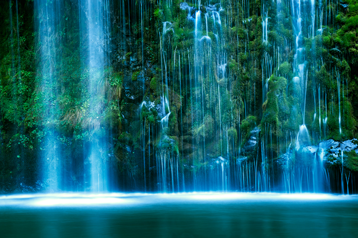 mossbrae, falls, dunsmuir, river, water, waterfall, northern, california, ca