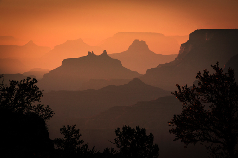 grand canyon, navajo point, sunset, south rim, desert, southwest, az, arizona