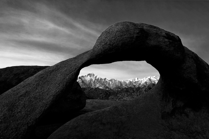 mt whitney arch, mobius arch, mountains, sierra, arch, mobius, ca, california, eastern, sunrise, alabama hills