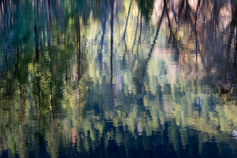yosemite, valley, water, river, merced, mountain, sierra, impressions, movement, reflection, ca, california