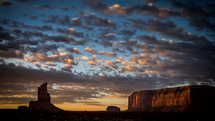 monument valley, southwest, sunrise, AZ, UT, arizona, utah, indian land, mountains, desert, clouds