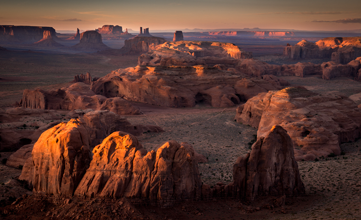 monument valley, southwest, sunset, AZ, UT, arizona, utah, indian land, mountains, desert, hunts mesa
