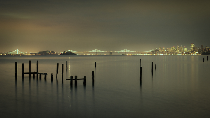 water, pre dawn, san francisco, bay, area, ca, cal, calif, california, sausalito, bay bridge, dawn, golden gate, morning, sunrise...