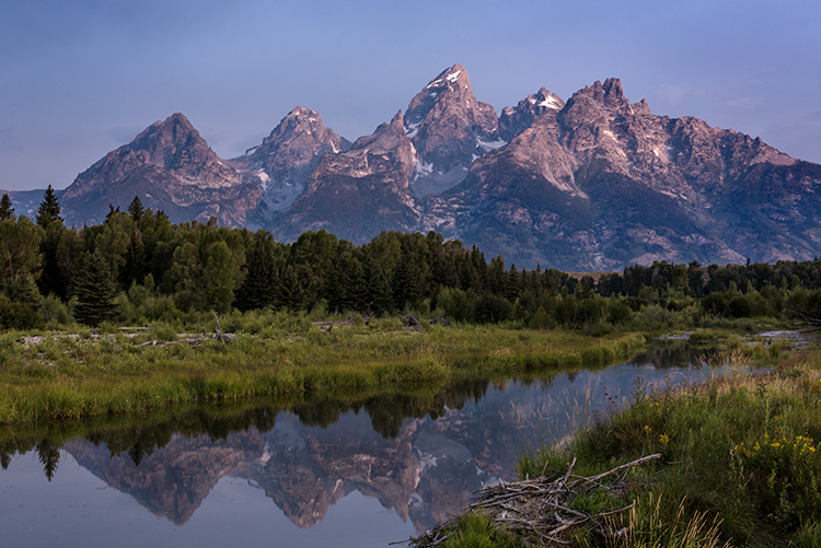 mountains, Wyoming, wy, Tetons, Grand Teton Park, landscape, Fall, trees, aspens, fall color, jackson, oxbow bend, sunrise, snake...