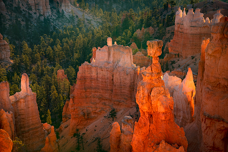 bryce national park, bryce hoodoos, sunset point, winter, southwest, sunset, AZ, UT, arizona, utah, indian land, mountains, desert...