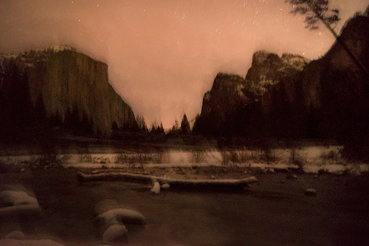 yosemite national park, yosemite, california, merced river, merced, sierra, stars, winter, snow, el capitan, valley view, water...